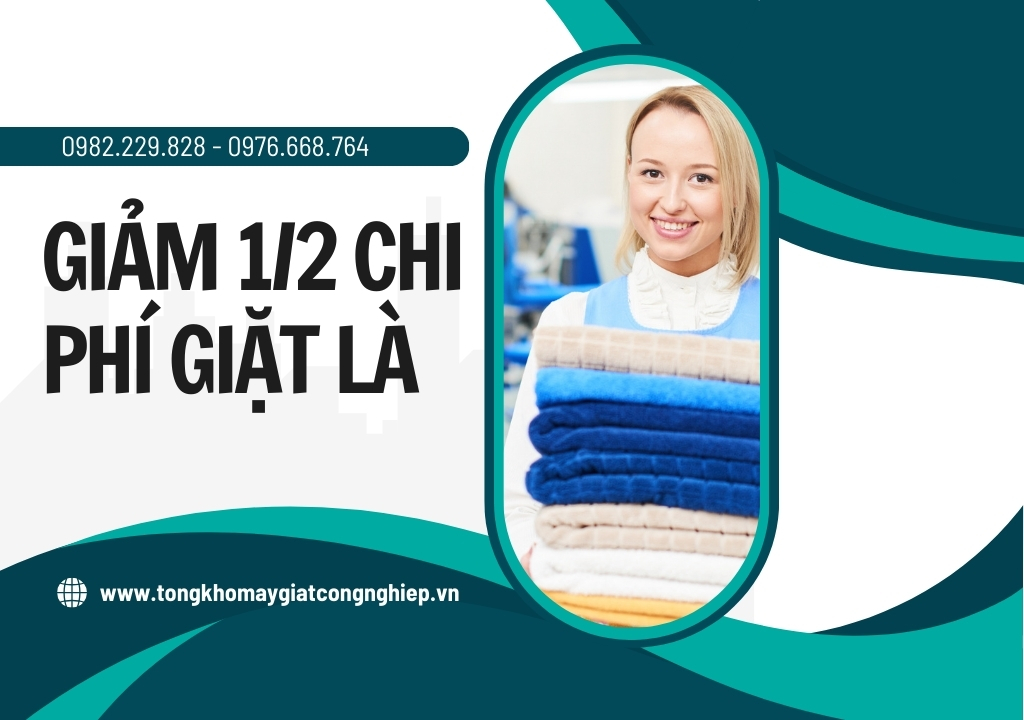 Cách giảm 1 nửa chi phí kinh doanh giặt là