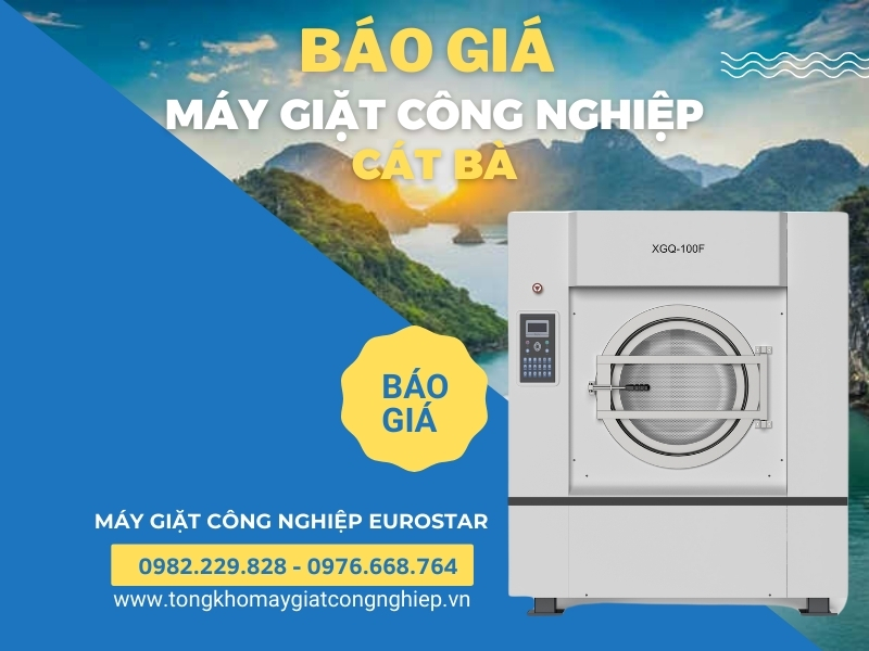 Máy Giặt Công Nghiệp Cát Bà