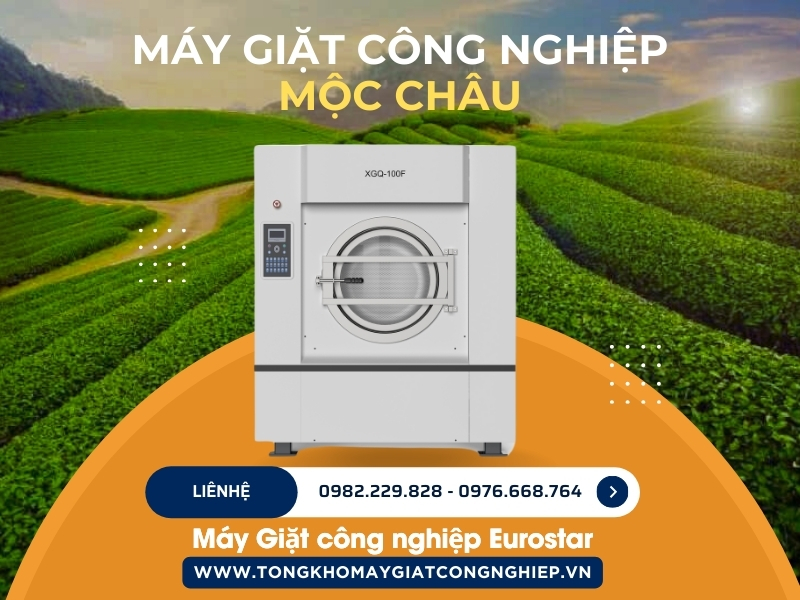 Máy Giặt Công Nghiệp Mộc Châu