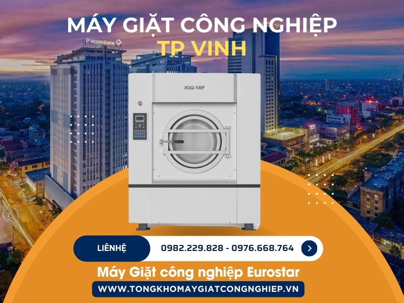 Máy Giặt Công Nghiệp Vinh