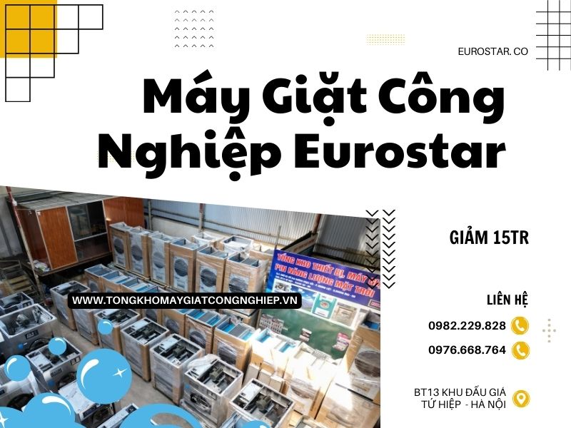 Tổng Kho Máy Giặt Công Nghiệp Eurostar