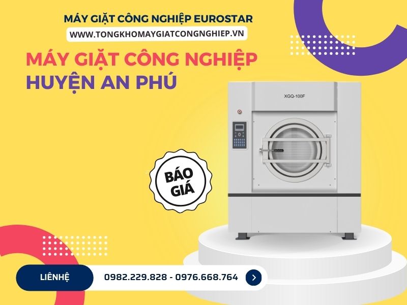 Máy Giặt Công Nghiệp Huyện An Phú