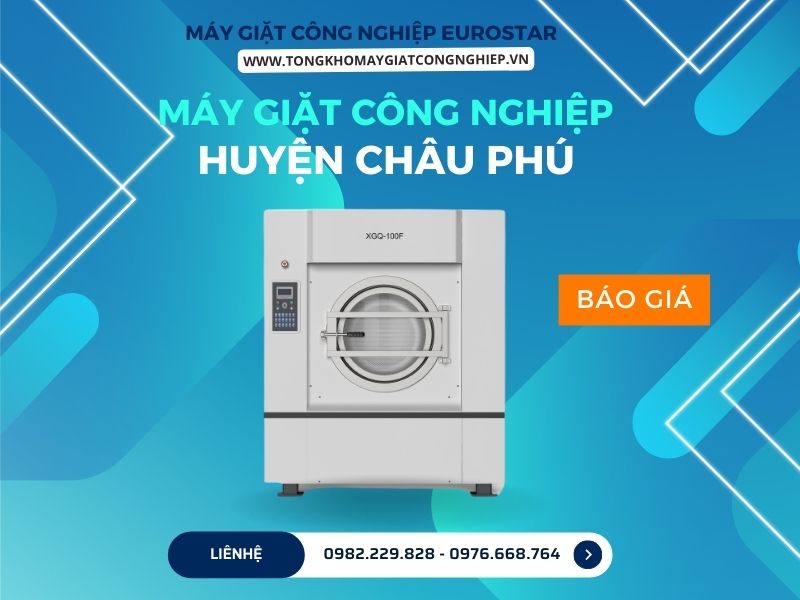 Máy Giặt Công Nghiệp Huyện Châu Phú