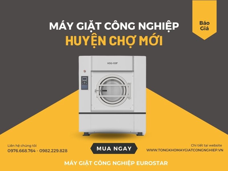 Máy Giặt Công Nghiệp Huyện Chợ Mới An Giang