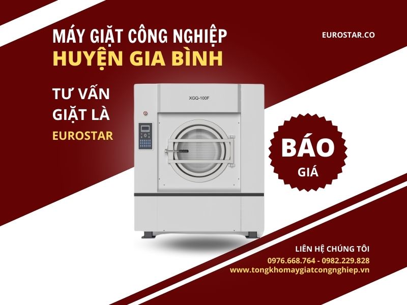 Máy Giặt Công Nghiệp Huyện Gia Bình