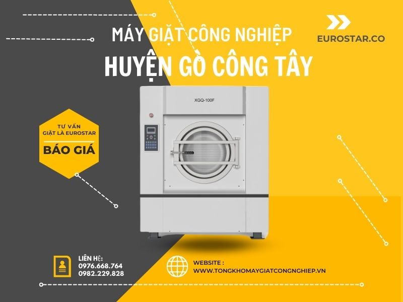 Máy Giặt Công Nghiệp Huyện Gò Công Tây