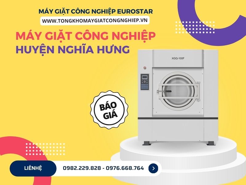 Máy Giặt Công Nghiệp Huyện Nghĩa Hưng