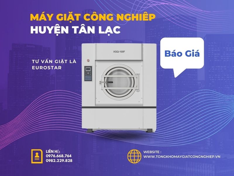 Máy Giặt Công Nghiệp Huyện Tân Lạc