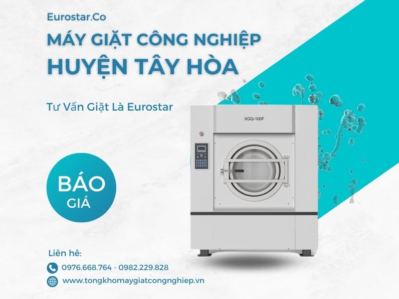 Máy Giặt Công Nghiệp Huyện Tây Hòa