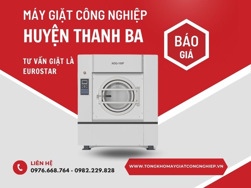 Máy Giặt Công Nghiệp Huyện Thanh Ba