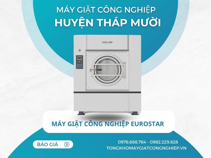 Máy Giặt Công Nghiệp Huyện Tháp Mười