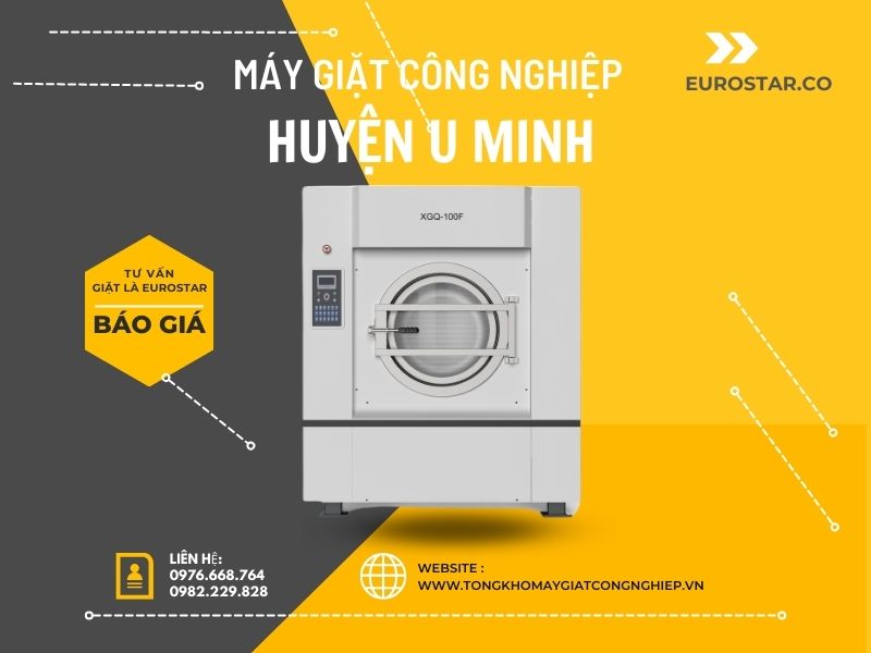 Máy Giặt Công Nghiệp Huyện U Minh