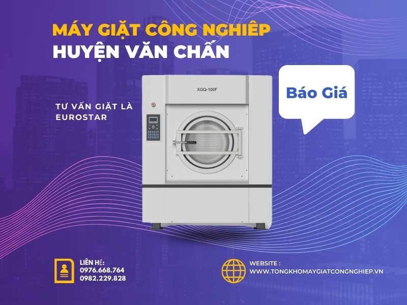 Máy Giặt Công Nghiệp Huyện Văn Chấn