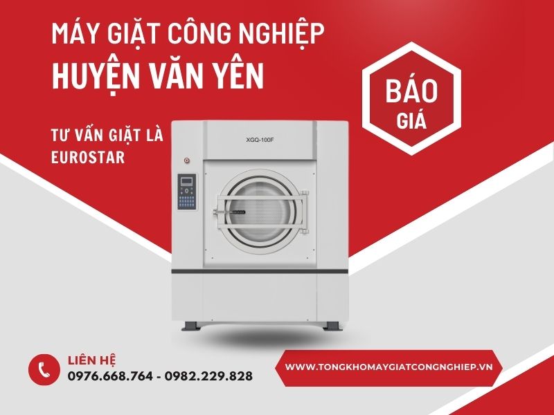 Máy Giặt Công Nghiệp Huyện Văn Yên