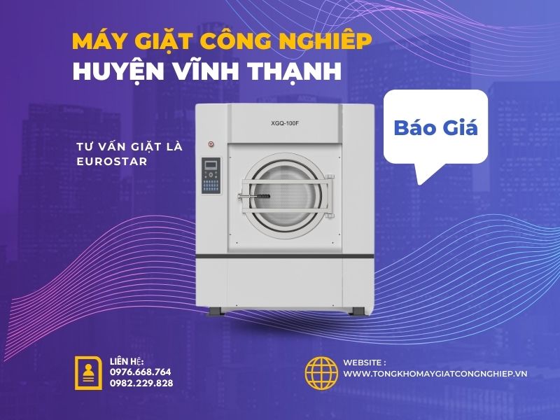 Máy Giặt Công Nghiệp Huyện Vĩnh Thạnh