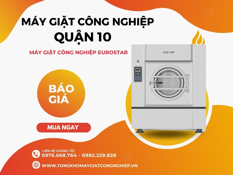 Máy Giặt Công Nghiệp giá rẻ tại Quận 10