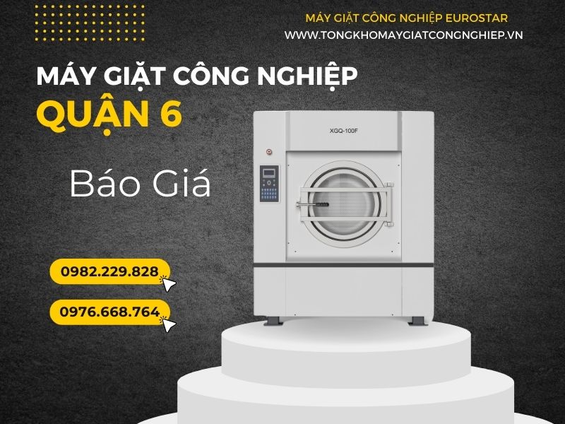 Máy Giặt Công Nghiệp Quận 6