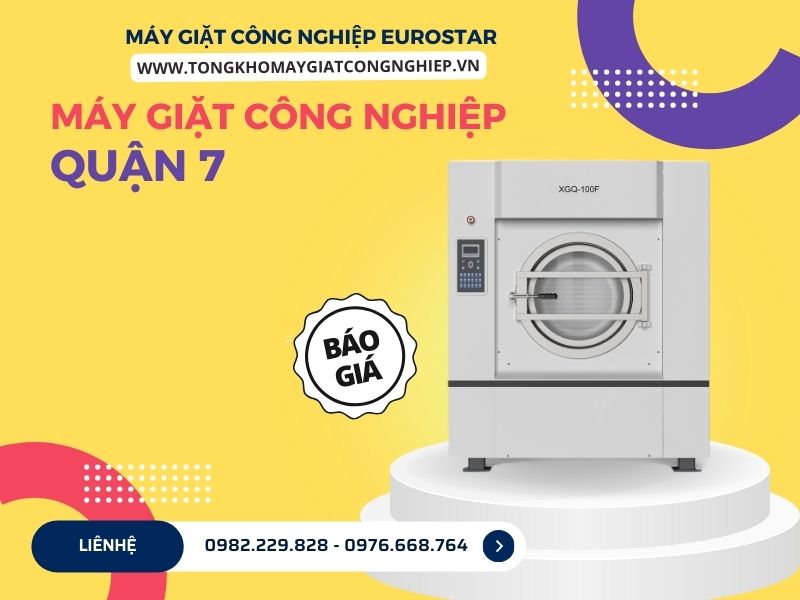 Máy Giặt Công Nghiệp Quận 7