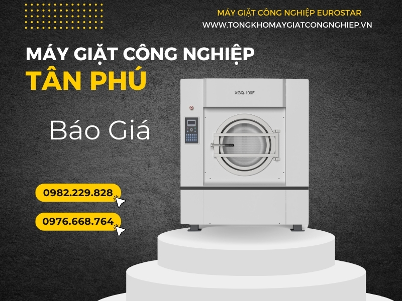 Máy Giặt Công Nghiệp quận Tân Phú